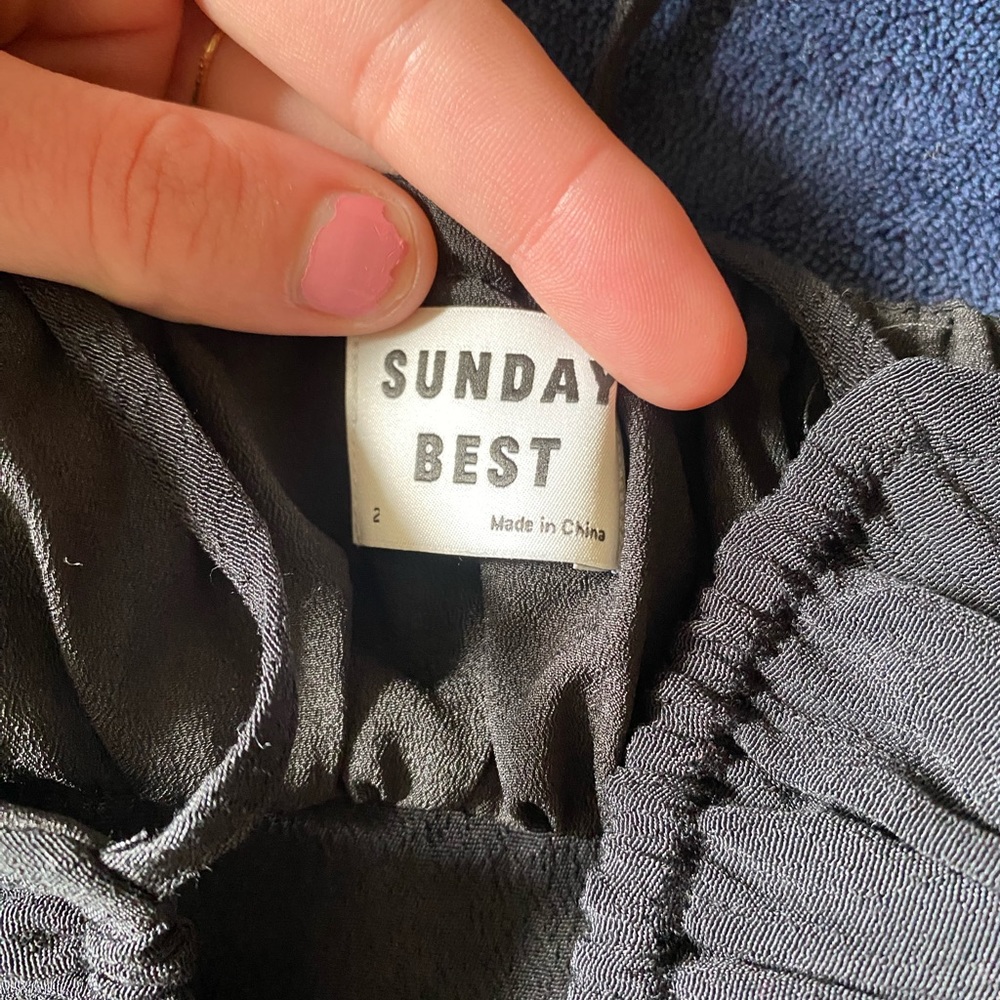 Sunday best Delilah dress black mini - Picture 3 of 3
